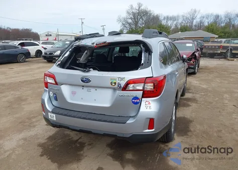 2017 Subaru Outback 2.5I Premium из США, поврежденный, VIN 4S4BSAFC9H3269162